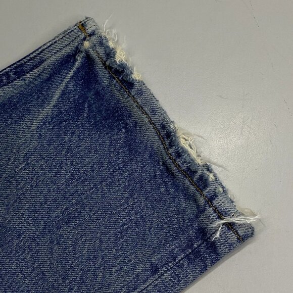 NEW AGOLDE Women's Jeans Melody Blue Size 23 High Rise Stovepipe Straight Cotton - Picture 11 of 11